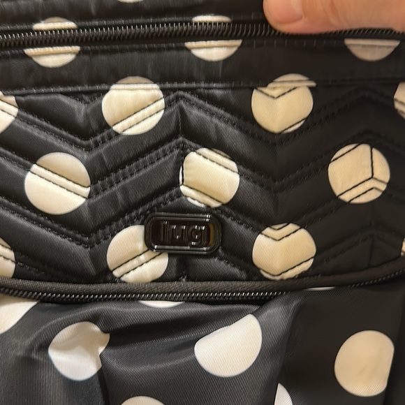 Lug Mambo black and white bag multiple compartments like new - Picture 2 of 7